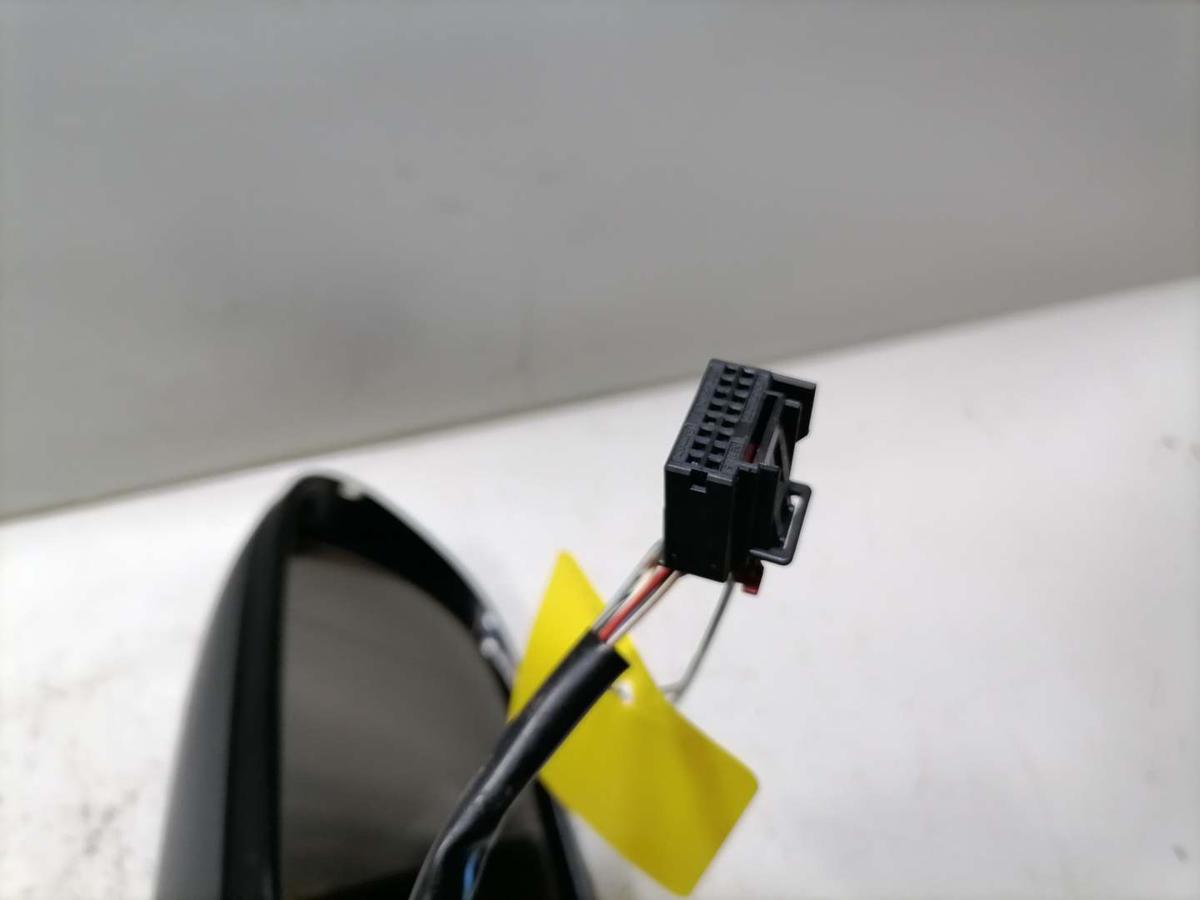 Audi A5 8T original Au&szlig;enspiegel links elektrisch verstellbar beheizt LY9B Brillantschwarz Bj.2009